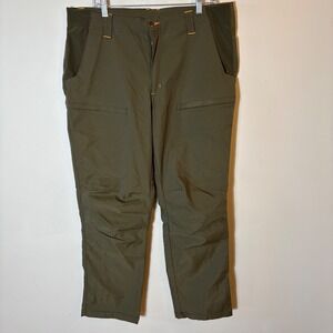 Mountain and Isles Men's Outdoor Hiking Cargo Pants Olive Green‎ 36x30